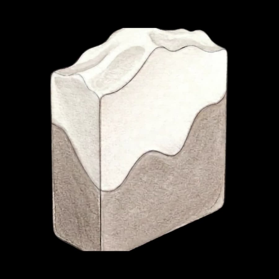 The Eucalyptus Sea Salt soap bar