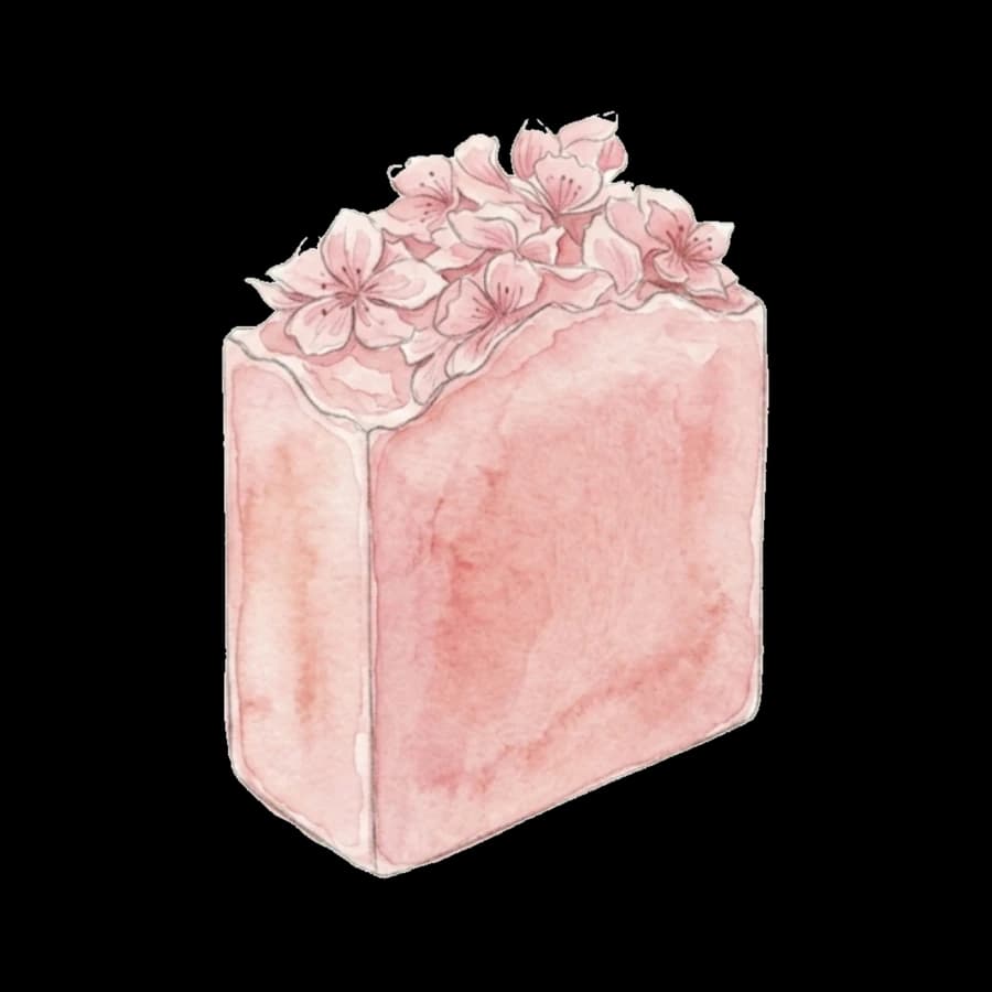 The Sakura soap bar